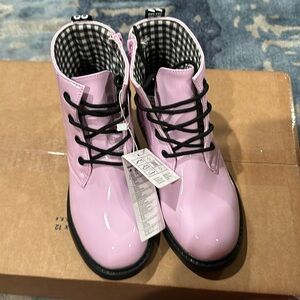 Ovekos Girls Waterproof Ankle Boots